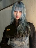表参道/ハッシュカット/グレージュ/デザインカラー