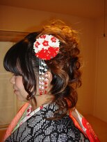 ビギンズ ヘア コウベ(BEGINS HAIR KOBE) 成人式アップ