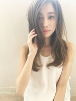 マリアバイアフロート(Maria by AFLOAT)&nbsp;バレイヤージュハイライトのクラシカルフェザーロング