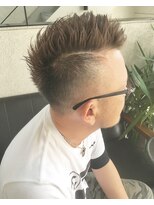 ルーナヘアー(LUNA hair)&nbsp;『京都ルーナ』 ライン×ボウズ 【草木真一郎】 フェード