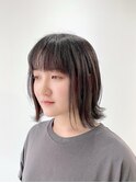 外はねミディアムボブ