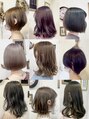 ランプ ヘアー(lamp hair)&nbsp;透明感カラー得意です、ブリーチなしでも透明感出せます♪