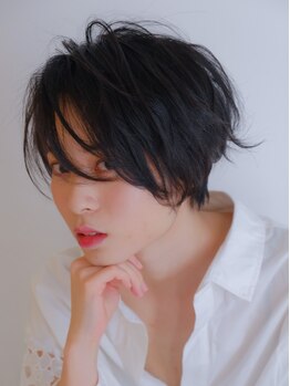 エルモ(Elmo.)の写真/小顔×お手入れ簡単×時短ヘアなど技術が必要なショートヘアもお任せ★可愛いショート女子になれる♪