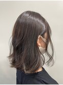 【AMI】透明感ダークアッシュグレージュ