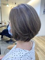 サンク ヘア アンド スパ パルシェ店(CINQ hair&spa) 前下がりレイヤーボブ