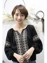 大人可愛いショートヘア