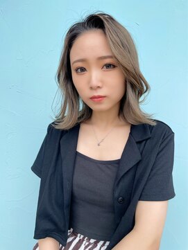 ウル(uLu.) 【立体感】エアータッチ×グレージュ☆