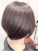 大人ショートボブ/前下がりショートボブ