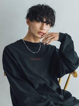 ビセル バイ シータ 川越店(becel by THETA) 黒髪無造作パーマ