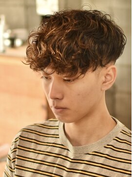 リム メンズヘア(LIM men's hair) 濡れ感スペインカール【メンズカット/メンズヘア】