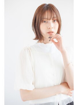 アッシュ 清瀬店(Ash) 20代30代40代『切りっぱなし外ハネボブ』Ash清瀬店