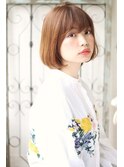 ボブ×フェミニン