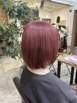 ラボ ヘアデザイン(Lab Hair Design) 淡めピンクカラー