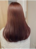 透明感髪質改善ベージュダブルカラーミルクティーグレージュ