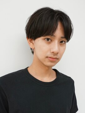 マイロ(mailo) メンズセンターパート×ニュアンスパーマ×韓国マッシュ