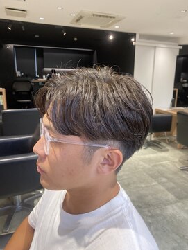 モッズヘア 仙台長町店(mod's hair) 【都築】毛流れセンターパート、ニュアンスパーマ