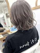 アドラーブル ココロ 新潟(adorable CoCoLo)&nbsp;透明感抜群♪20代30代ダブルカラーブリーチグレージュアッシュ