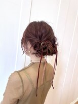 コワファースト  させぼ五番街店(COIFF1RST)&nbsp;ゆるっと可愛いシニヨンアレンジ★