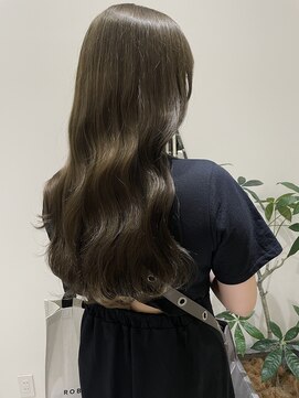 ジーナ 福岡天神(Zina) ＊福岡天神でブリーチするなら＊zina福岡天神　オリーブベージュ