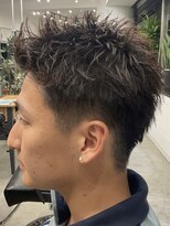 フイ 新宿3丁目(Hui)&nbsp;スパイキーショート/ジェットモヒカン/ショートバング/men's