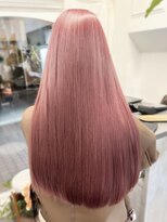 ラレイ ハラジュク(Lalei harajuku)&nbsp;【白石】ブリーチ1回ペールピンク艶髪ロング原宿明治神宮前学割