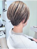 ミセスショート/レイヤーショート/ハイライト