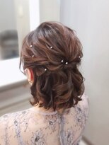 ヘアセットサロン ミント(Hair set salon MINT)&nbsp;ルーズハーフアップ