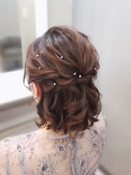 ヘアセットサロン ミント(Hair set salon MINT) ルーズハーフアップ