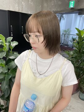 イディア ノブ アカデミー 池袋東口(IDEA NOV ACADEMY) □ニュアンスレイヤー□【池袋東口/学割U24/髪質改善】