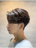 スペインカール/スパイキーショート/ブルーブラック/渋谷