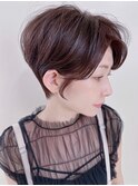 ハンサムショート＆耳かけスタイル♪