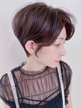 アナザヘアー なんば 高島屋前店(ANAZA hair) ハンサムショート＆耳かけスタイル♪