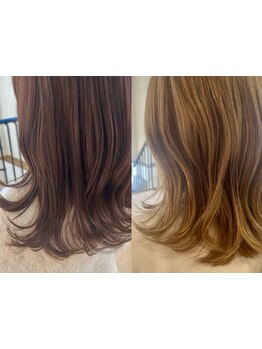 もっとやさしく、もっと美しく染めたい方にダメージケアカラーで頭皮へのダメージ軽減×色持ちの良さを実現