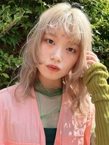 イルウィ(irwi)&nbsp;【miku/ブリーチ】ブロンドヘア/レイヤーカットで動かす秋！