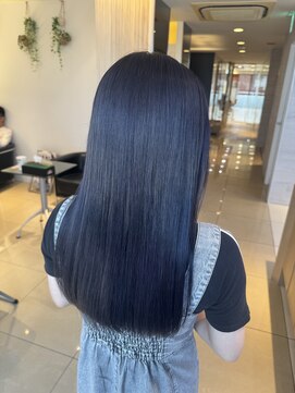 フェイス 大船(FACE) 暗髪ラベンダー 髪質改善カラー /コノミ.大船