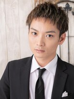 モッズヘア メン 仙台愛子駅前店(mod's hair men)&nbsp;20代30代ハイトーンカラーパンクツーブロックショートa仙台愛子
