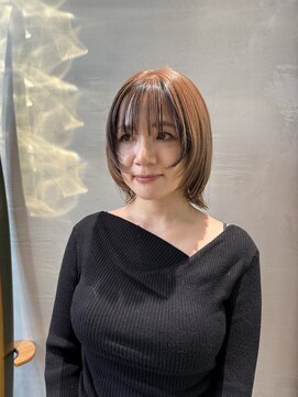 ロンドシエル 横浜(Lond ciel) デザインカラー/ウルフボブ