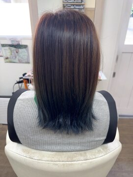 グラデーション（裾カラー）