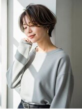 【ショート/ボブ】360度どの角度から見ても美しく決まる！高技術だからこそ叶う王道ショート/ボブ
