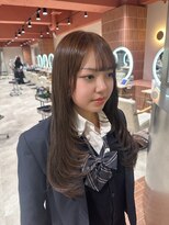 ヘアーアンドメイク ビス(HAIR&MAKE bis)&nbsp;初カラー！ブリーチなしダブルカラーで明るく☆*:..