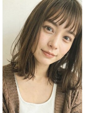 スリーピースヘア 恵比寿(3PeaceHair) 縮毛矯正ロング♪ダメージレス縮毛矯正!髪質改善ココアベージュ