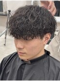 波巻きパーマ京都四条河原町