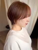 キイヘアーデザイン(key hair design) 大人女性の丸みショート【Instagram】@short.kazu.fukuoka