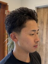 縁 ハナレ(en 870)&nbsp;ラフバック×ナチュラルパーマ
