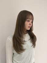 デビュー 沖縄泡瀬店(Debut) イメチェン/ピンクベージュ/アンブレカラー/前髪/沖縄市