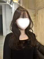 ヘアーアンドメイク シークタチカワ 立川店(Hair&Make Seek) 【澤飯】赤みなし透明感ベージュ×小顔顔周りカット