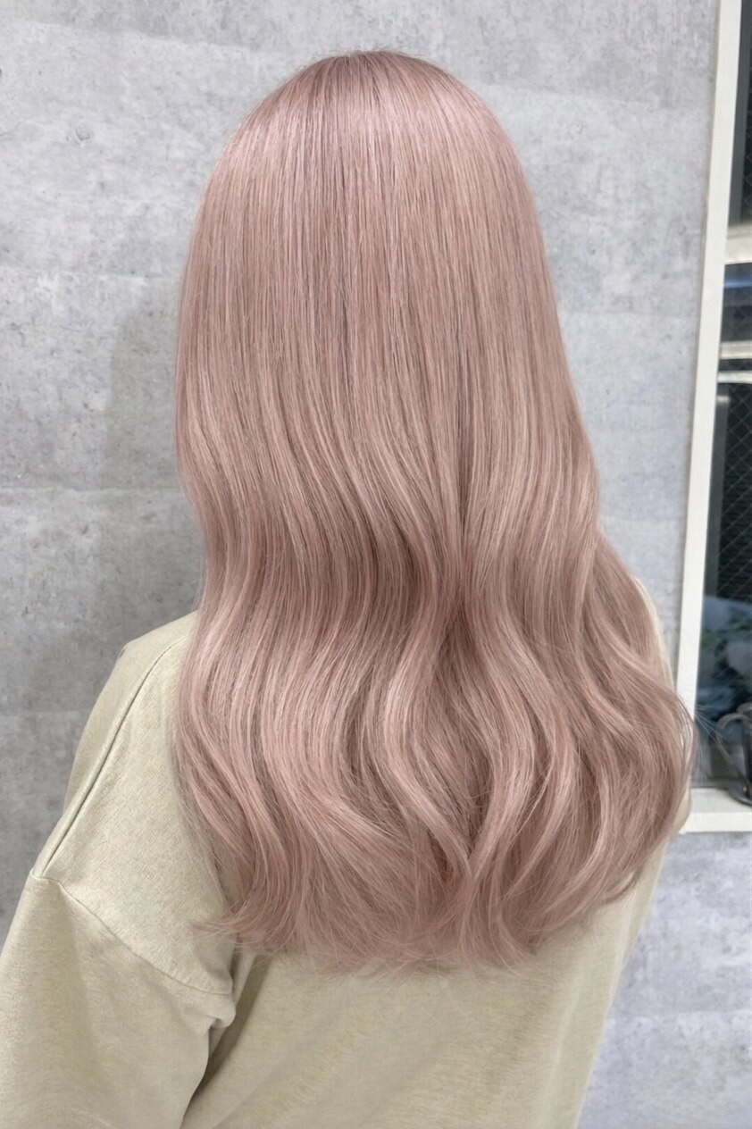 2026年夏】ミルクティーピンクベージュの髪型・ヘアアレンジ｜人気順