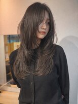 ファースト 仙台店(first) ハッシュカット顔周りレイヤー、ブラウンベージュ20代30代40代