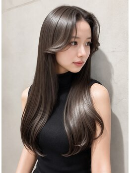 アンクレール(en*clair)の写真/毎朝ラクになる美容習慣◎広がり、うねりを徹底ケアして、憧れのサラ艶ストレートへ！