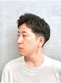 ナチュラルアップバング×爽やかビジネスショート